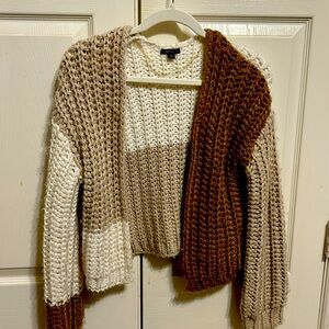 XS chunky knit cardigan